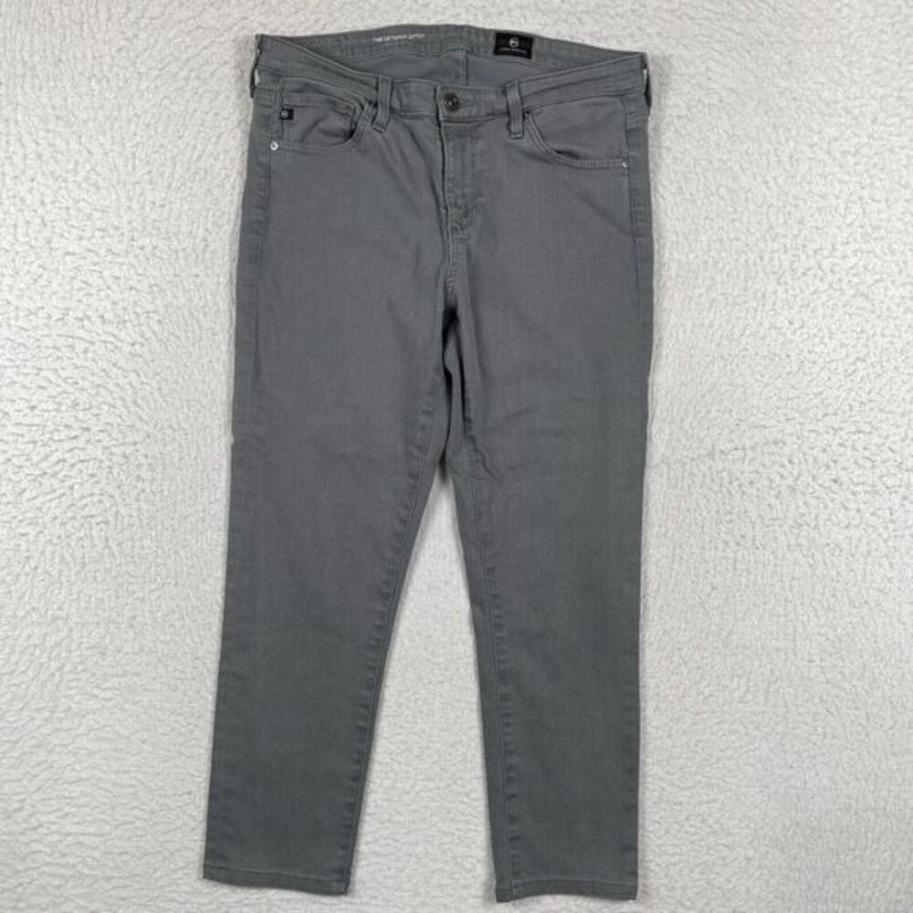 AG Adriano Goldschmied Jeans Womens 28‎ Gray The Legging Ankle Capri Pants